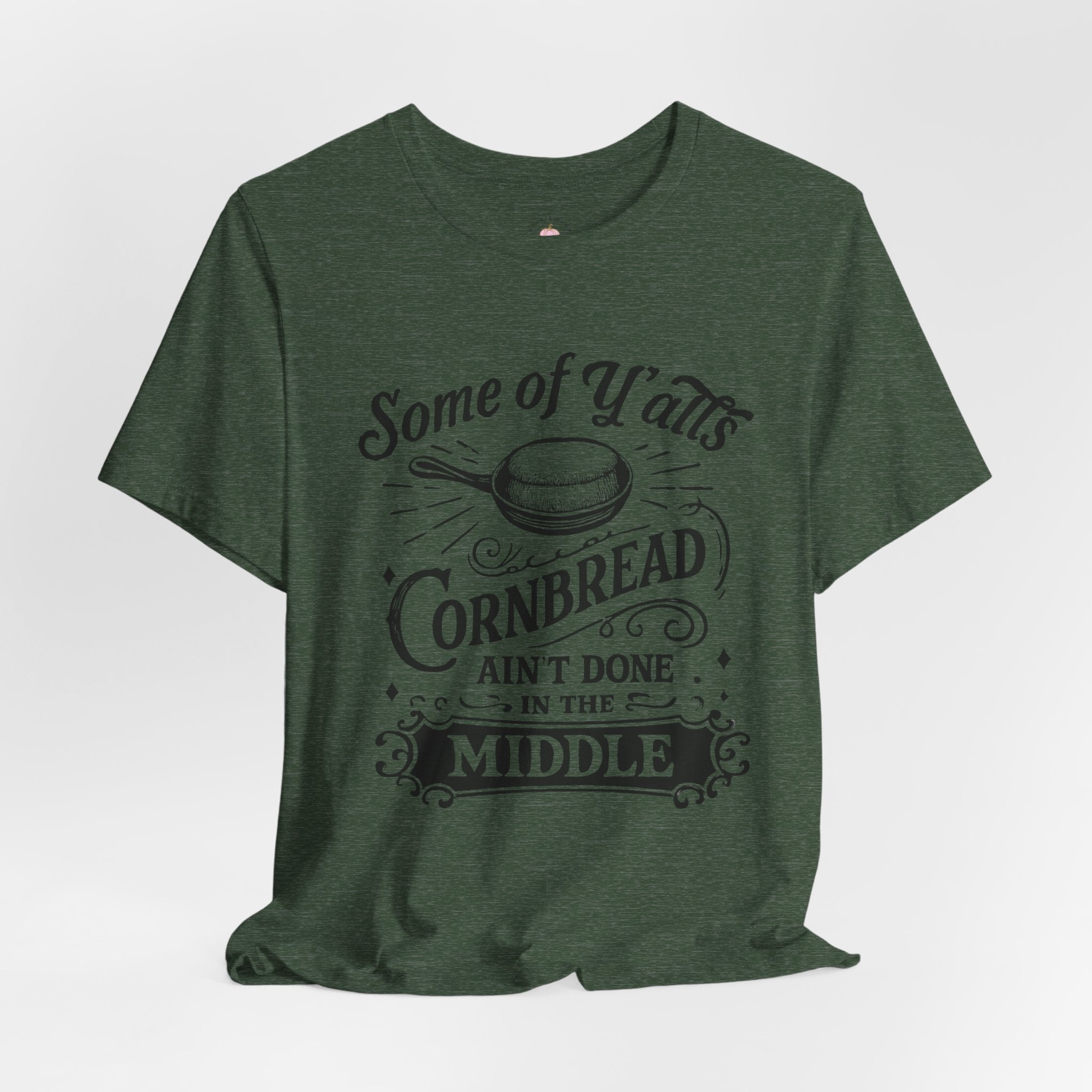 Cornbread Ain’t Done Tee | Southern Comfort T-Shirt | Funny Vintage Kitchen Shirt – Bougie Pumpkin Boutique