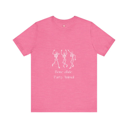 Halloween Skeleton Tee - Unisex Jersey Short Sleeve
