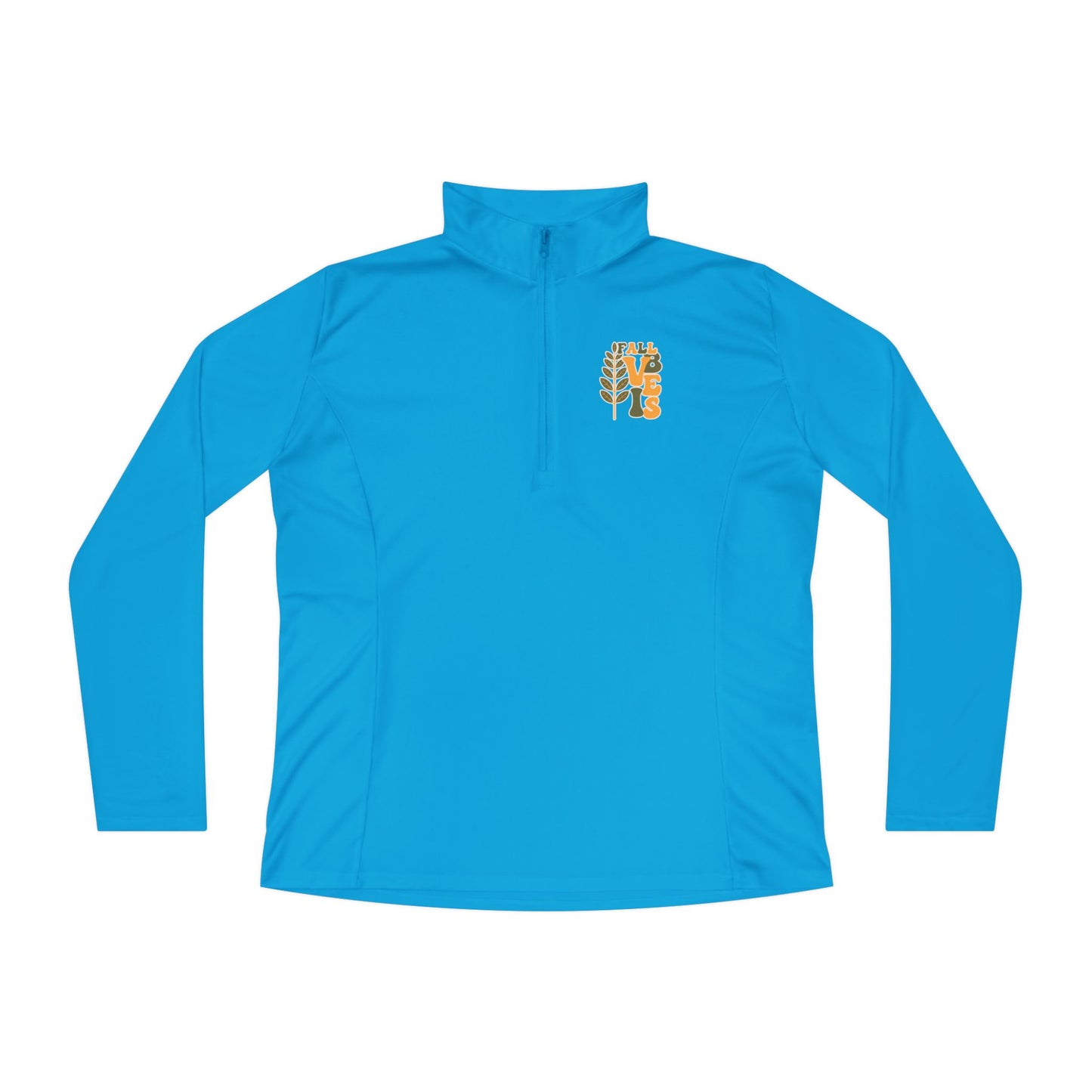Quarter-Zip Pullover - Fall Vibes