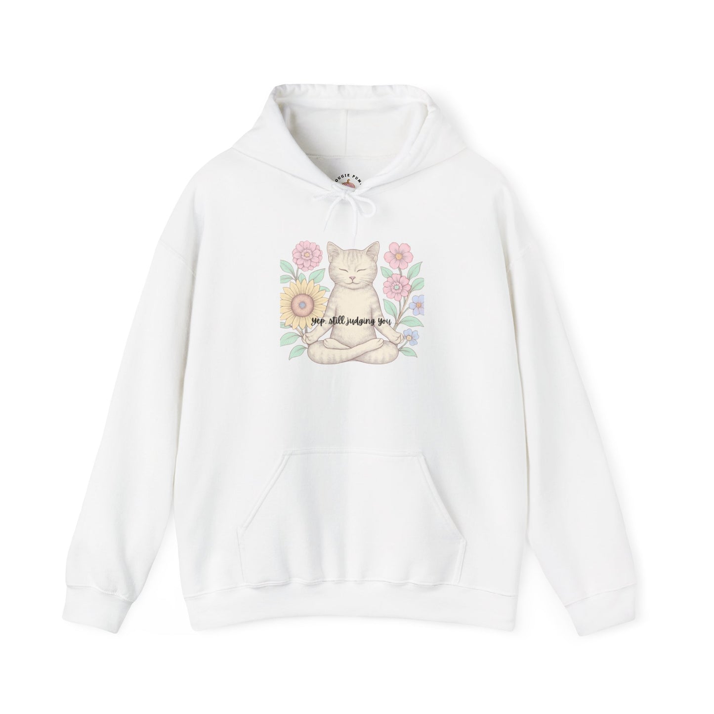 Zen Cat Snarky Hoodie Sweatshirt