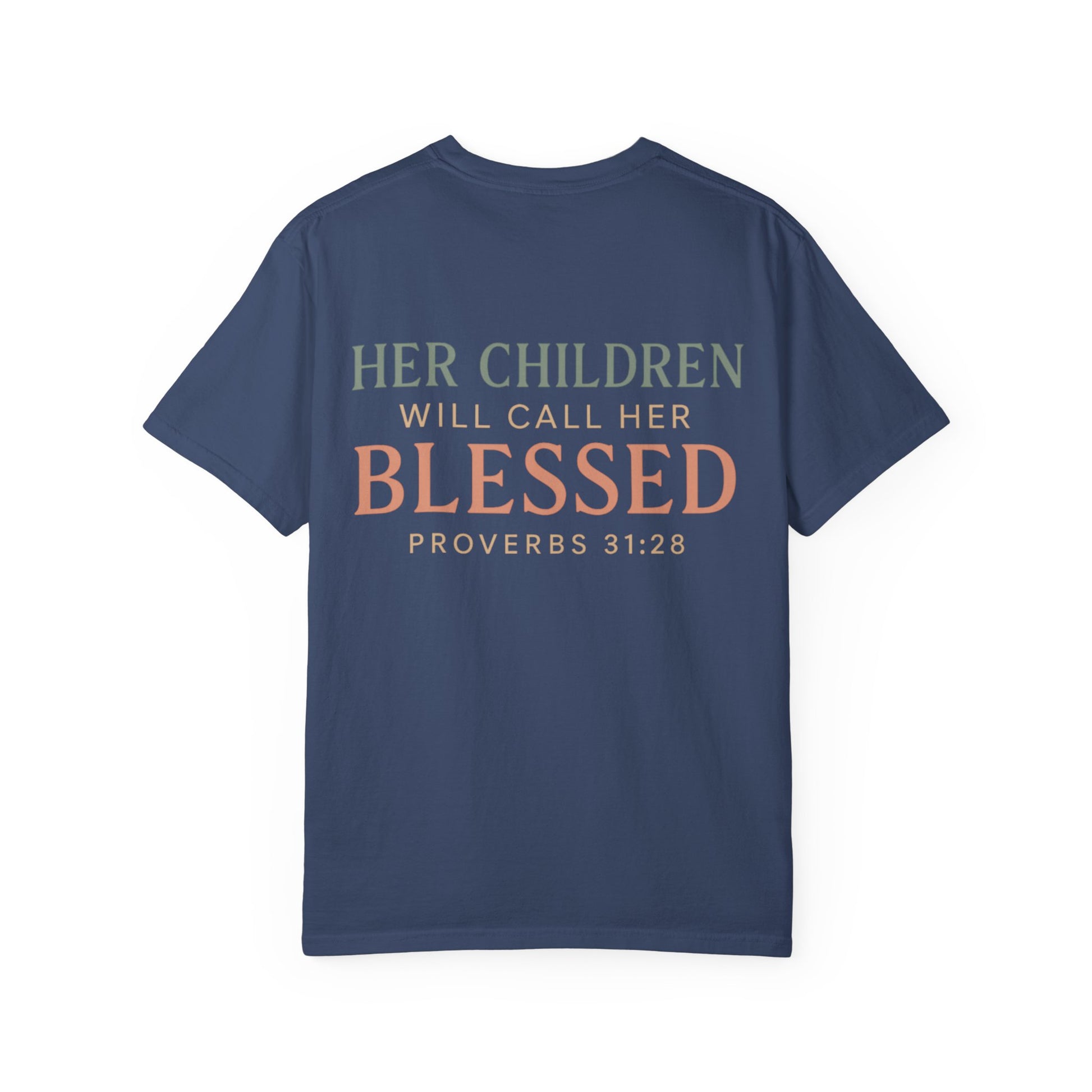 Mama Shirt – Her Children Will Call Her Blessed | Proverbs 31:28 | The Bougie Pumpkin Boutique - The Bougie Pumpkin Boutique