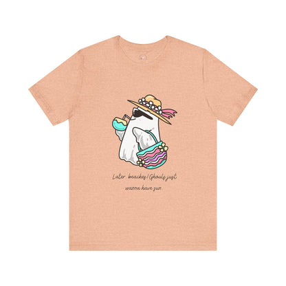 Funny Halloween Beaches Unisex Tee