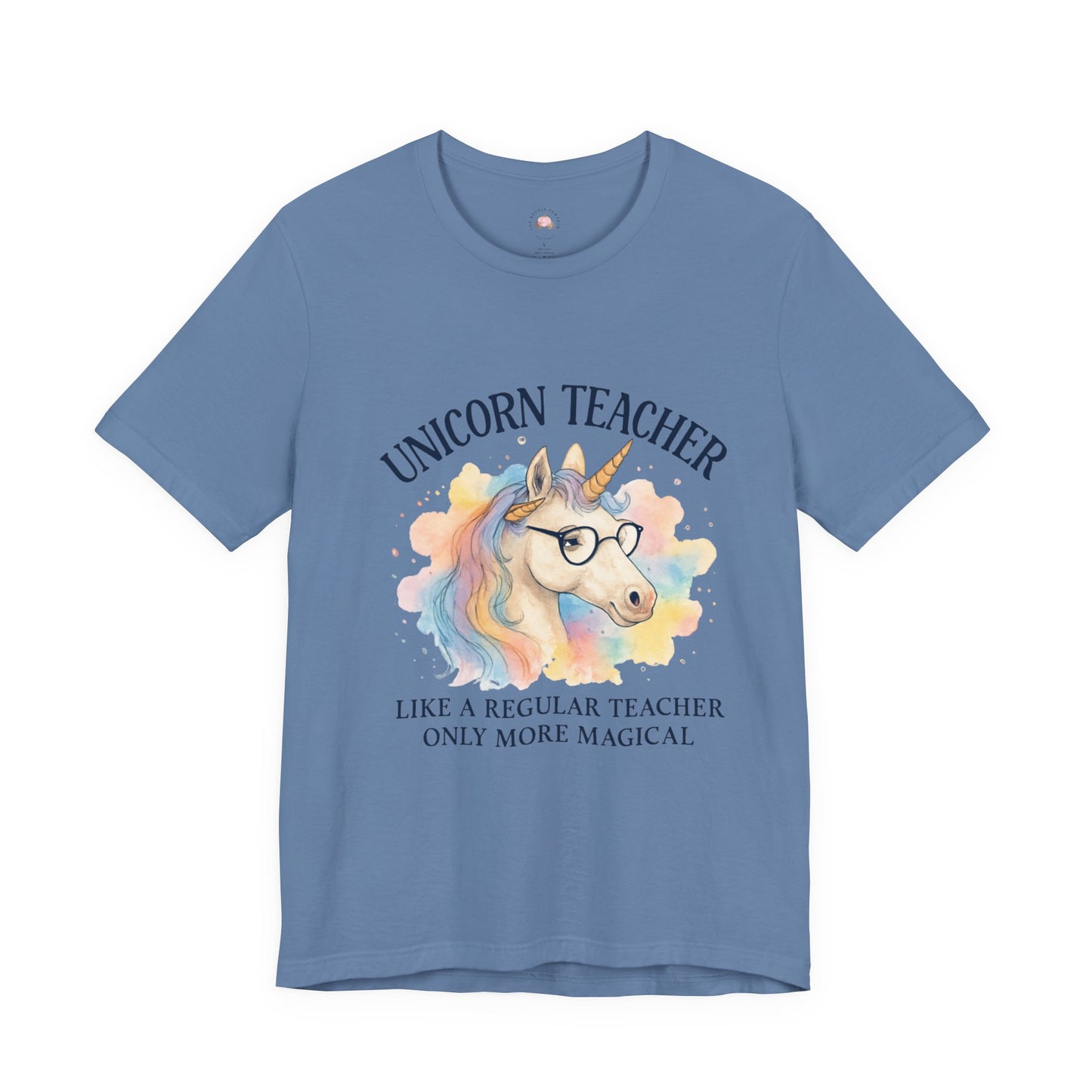 Unisex Tee - Unicorn Teacher Funny Design