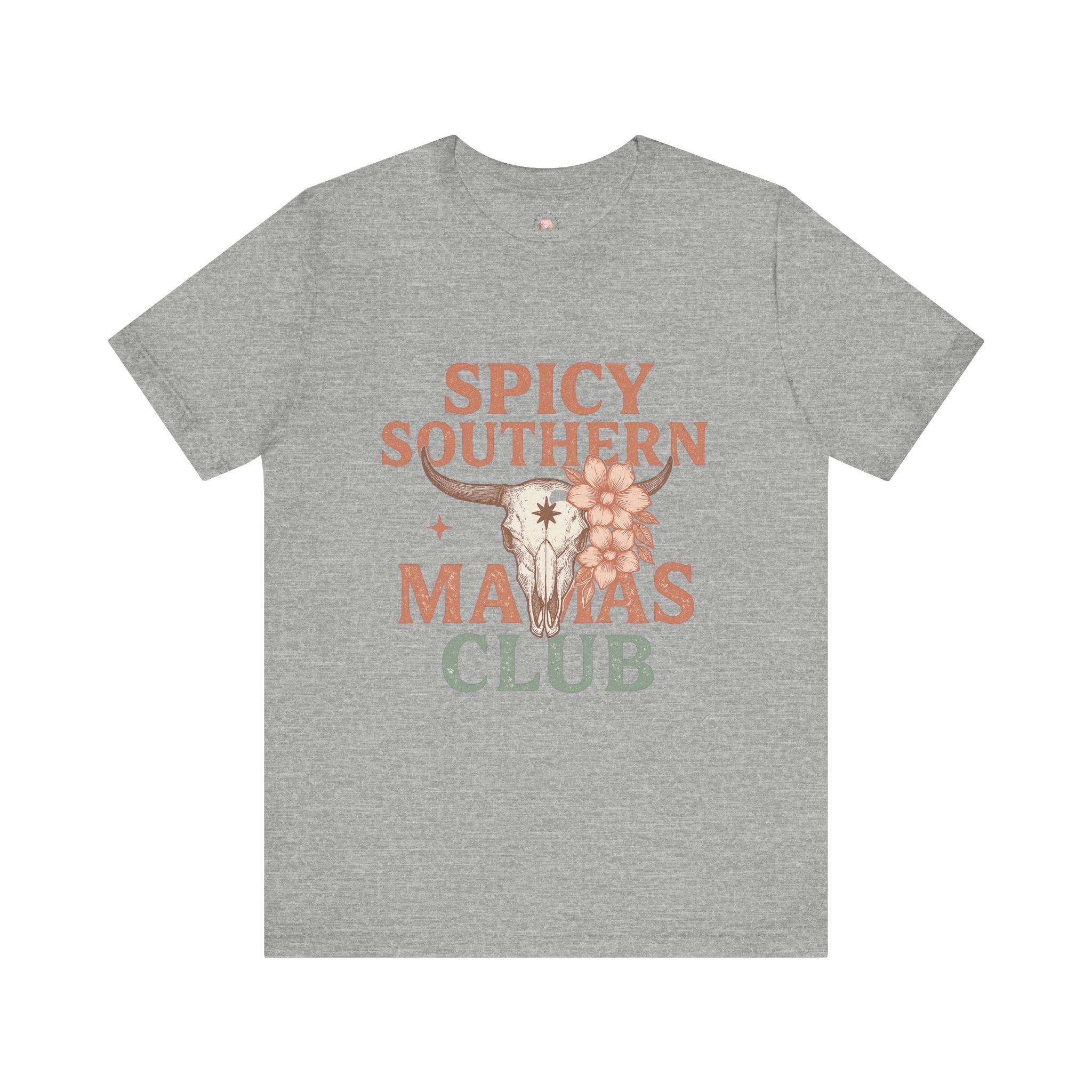 Spicy Southern Mamas Club Tee | Western Graphic Shirt for Faith-Filled Women – The Bougie Pumpkin Boutique