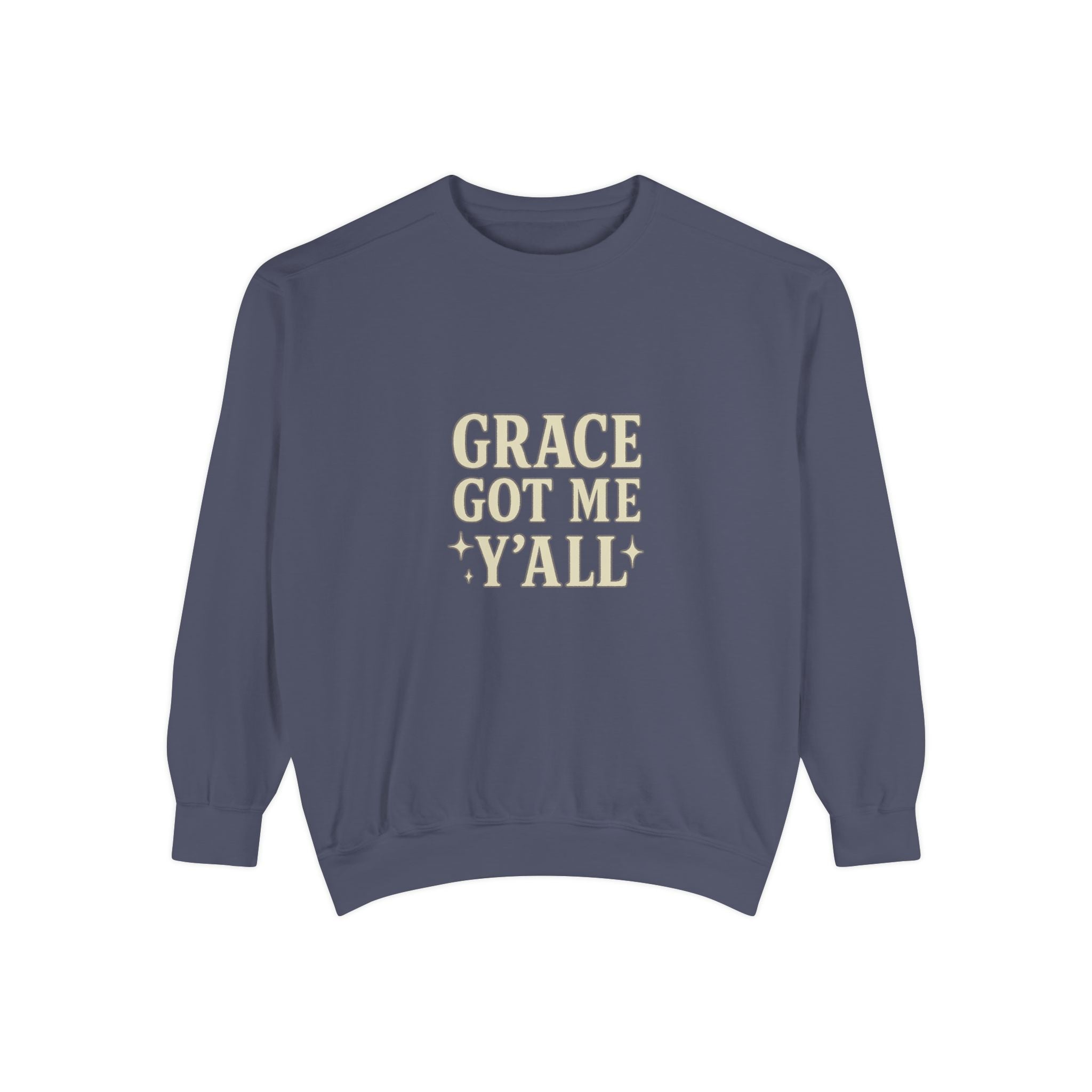 Grace Got Me Y’all Sweatshirt | Southern Christian Crewneck – The Bougie Pumpkin Boutique