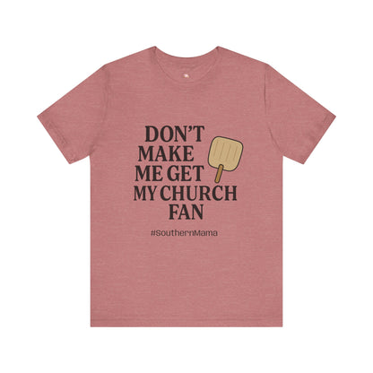 Church Fan Tee - The Bougie Pumpkin Boutique