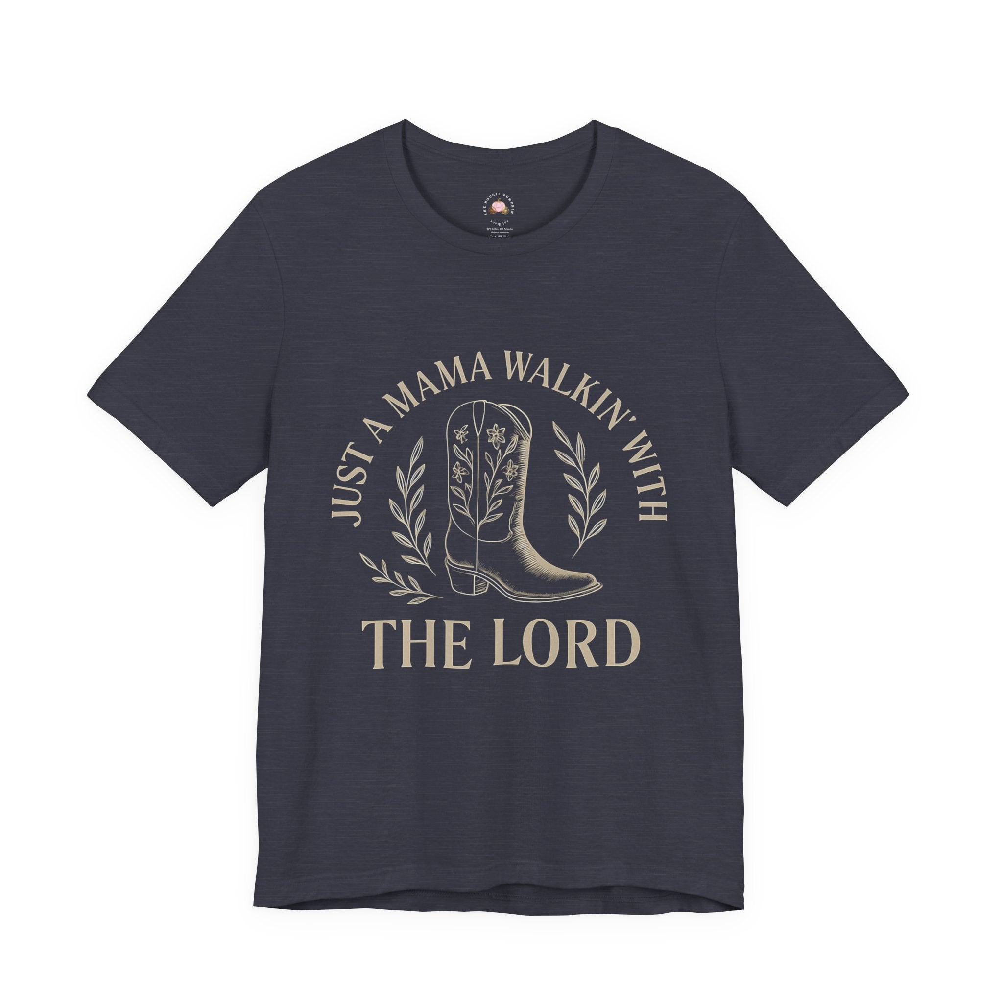 Christian T-Shirt - "Just Walkin' With The Lord" Faith Tee