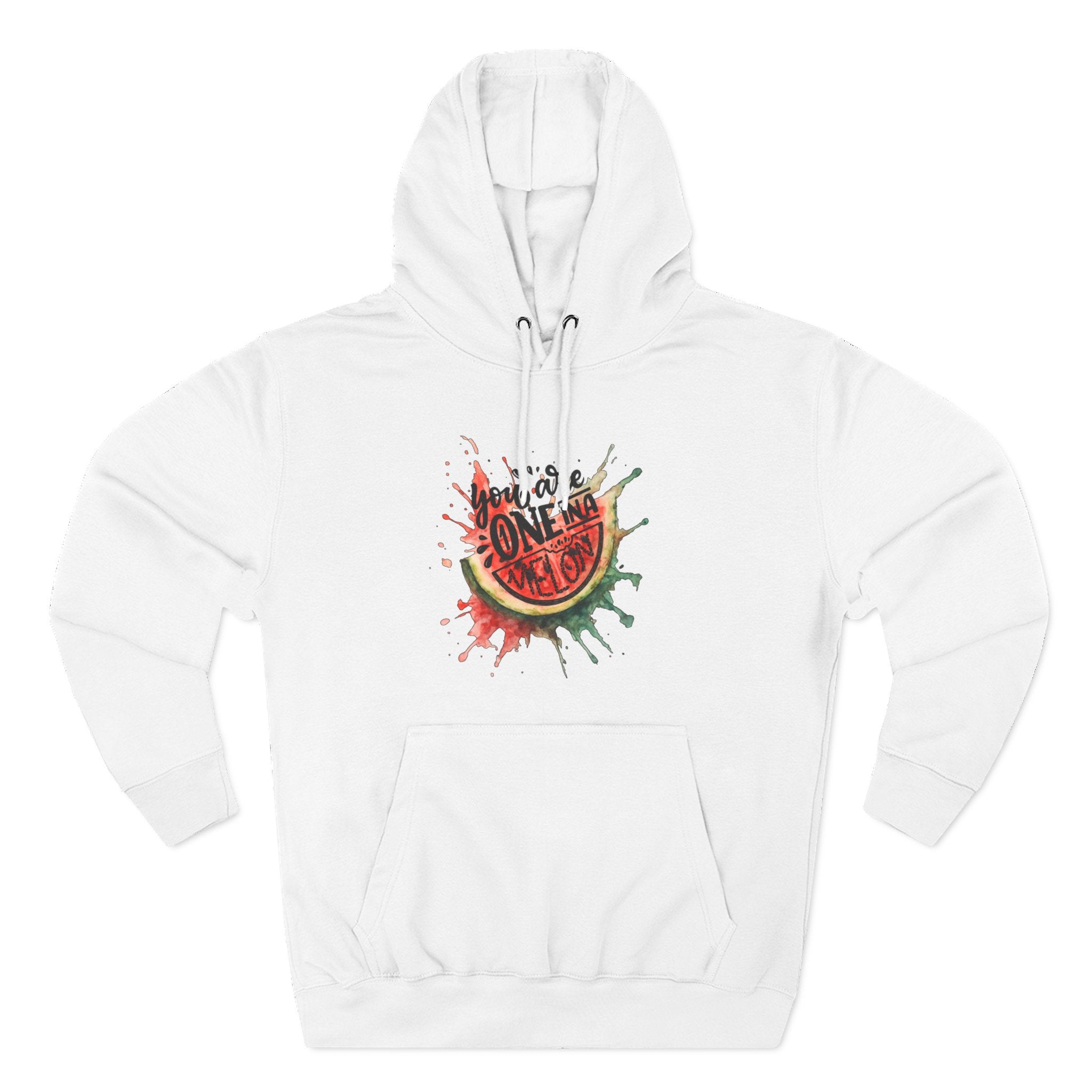 Fleece Hoodie - One In A Melon Design