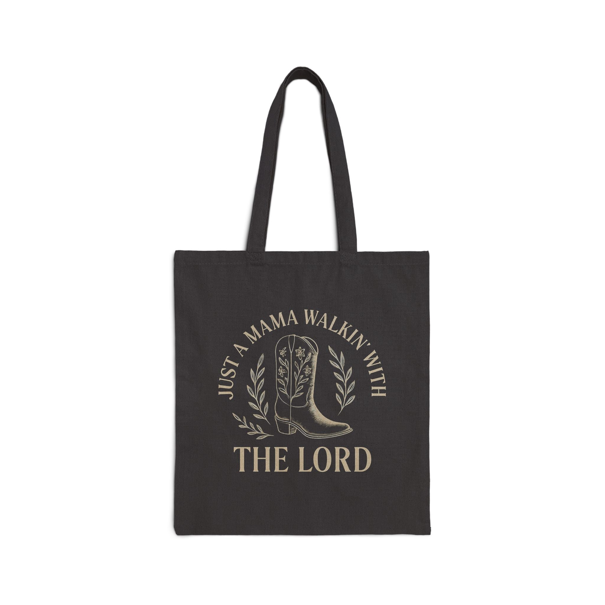 Faith-Inspiring Canvas Tote, Eco-Friendly Shopping Bag, Christian Gift, Minimalist Tote, Bible Verse Bag, Everyday Carryall