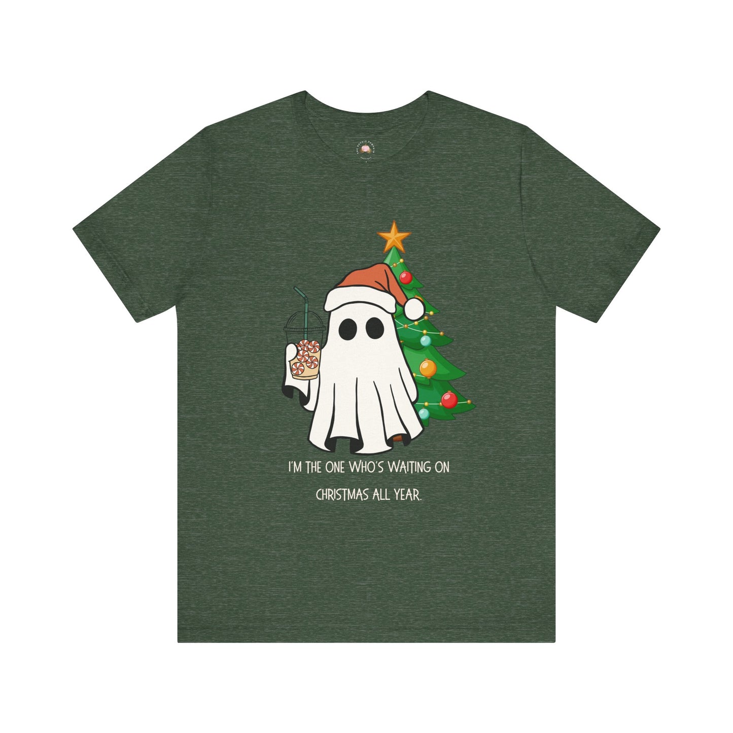 Funny Teacher Squad Unisex Tee - Ghost of Christmas Halloween Design