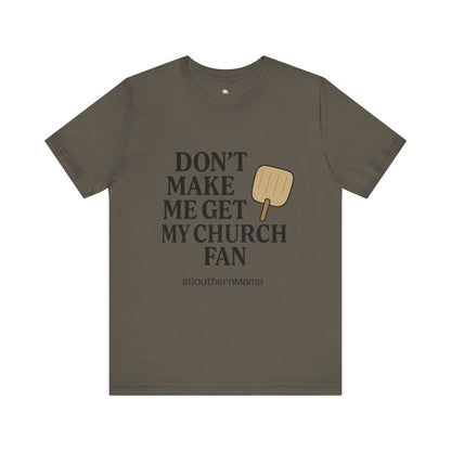 Church Fan Tee - The Bougie Pumpkin Boutique