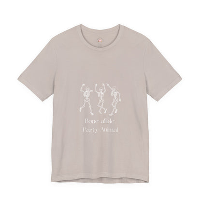 Halloween Skeleton Tee - Unisex Jersey Short Sleeve