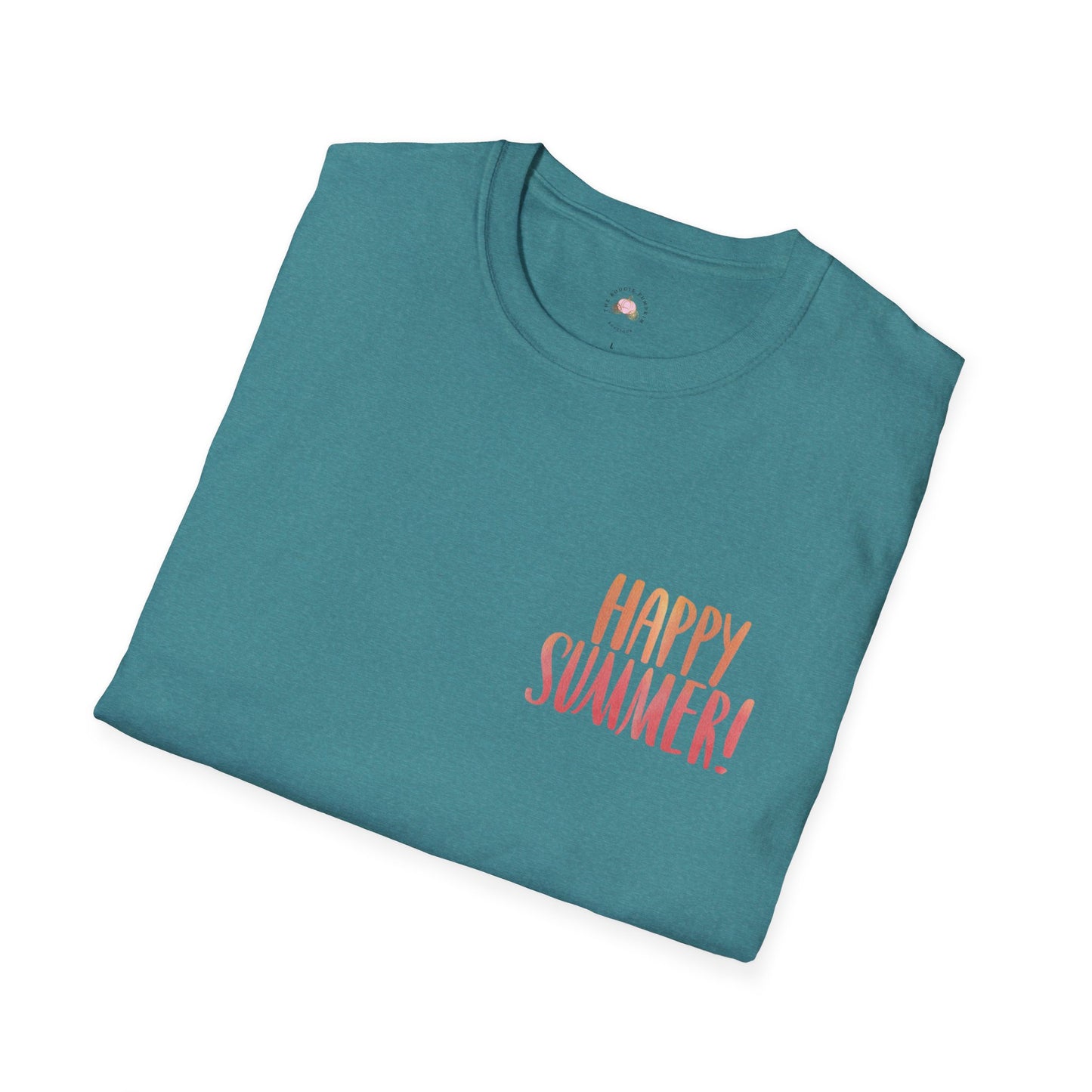 Happy Summer Unisex T-Shirt - Vacation Shirt and Beachwear