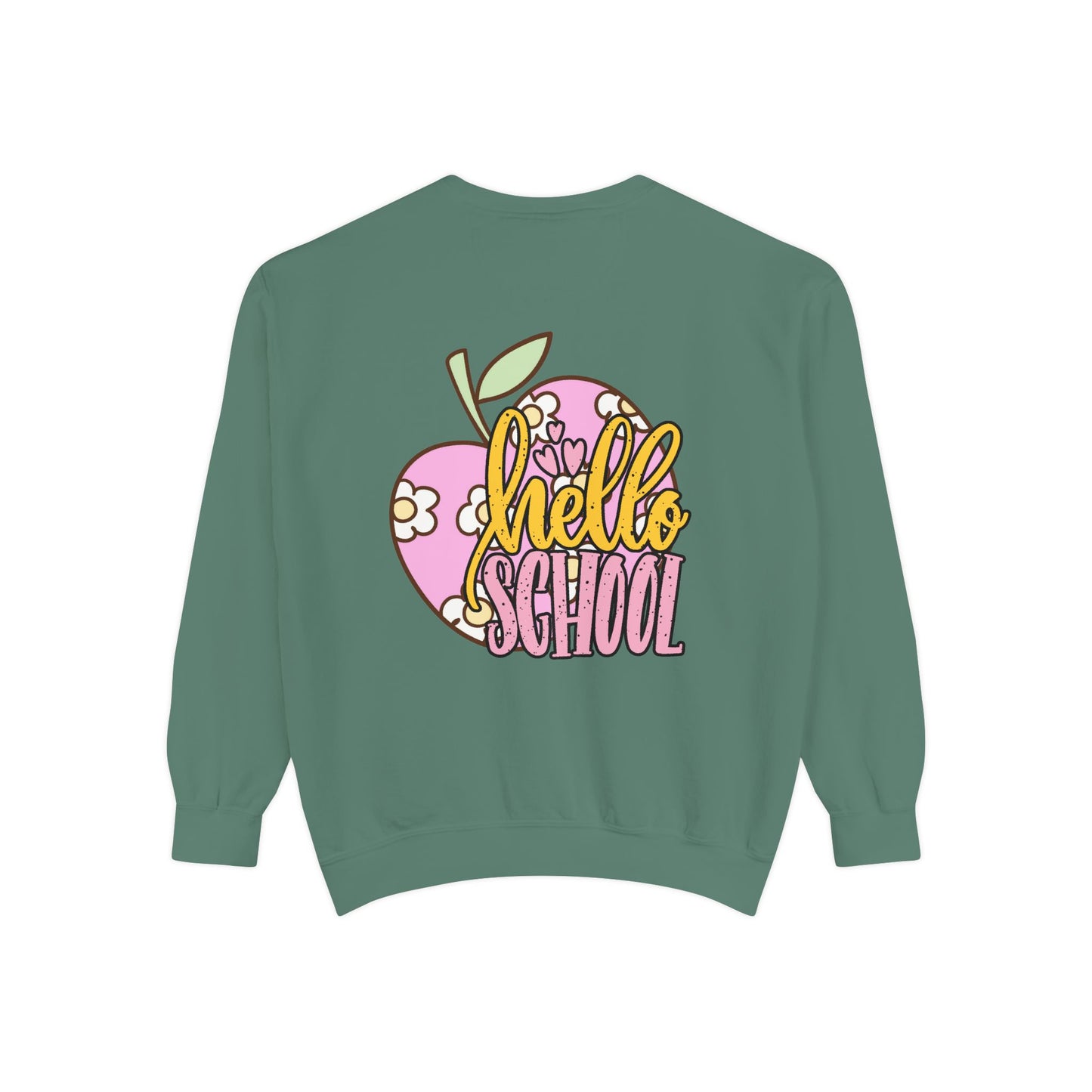 Teacher Appreciation Unisex Sweatshirt - Hello School, Back to School Gift