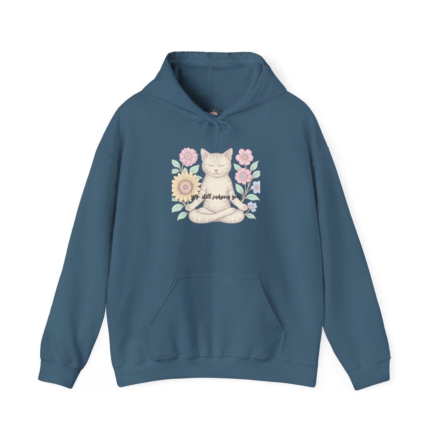 Zen Cat Snarky Hoodie Sweatshirt