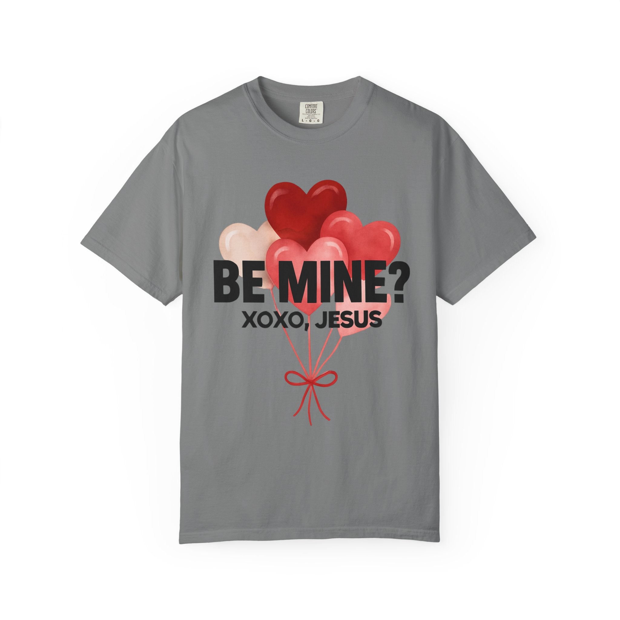 Be Mine? XOXO Jesus Heart Balloon T-Shirt