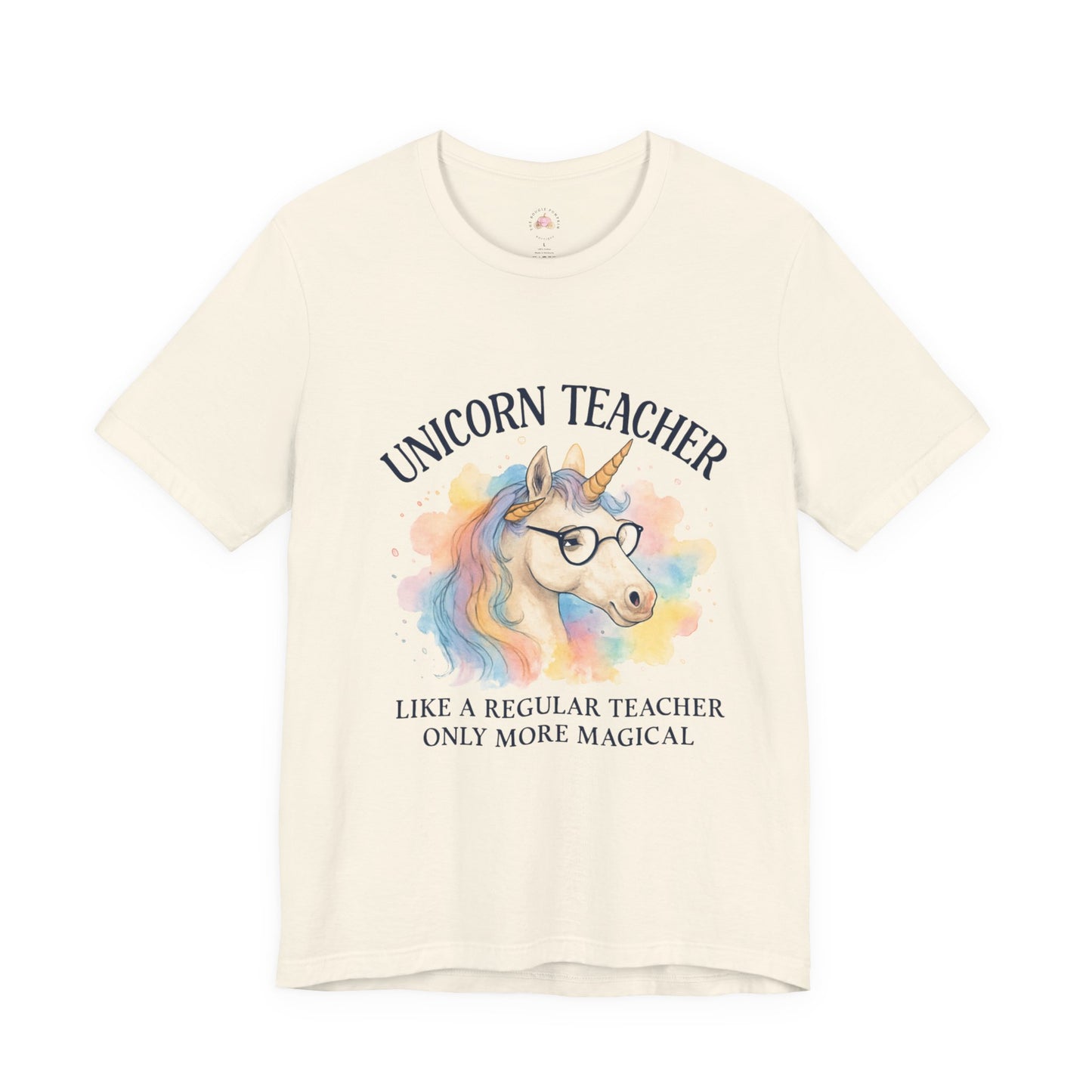 Unisex Tee - Unicorn Teacher Funny Design