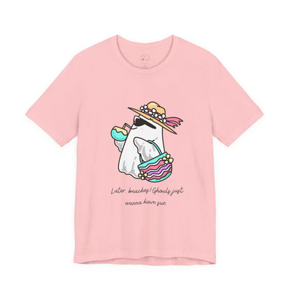 Funny Halloween Beaches Unisex Tee