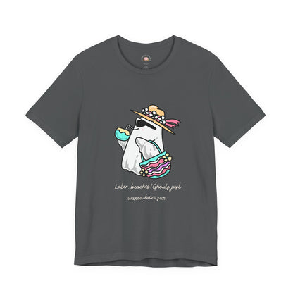 Funny Halloween Beaches Unisex Tee
