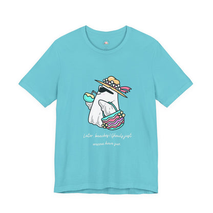 Funny Halloween Beaches Unisex Tee