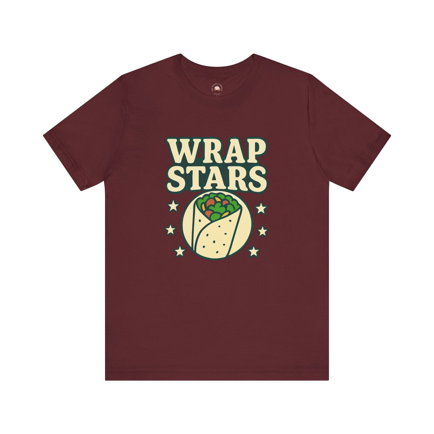 Punny Wrap Stars Unisex Tee - Cafeteria Worker Appreciation Gift - The Bougie Pumpkin Boutique