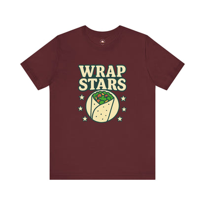 Punny Wrap Stars Unisex Tee - Cafeteria Worker Appreciation Gift - The Bougie Pumpkin Boutique
