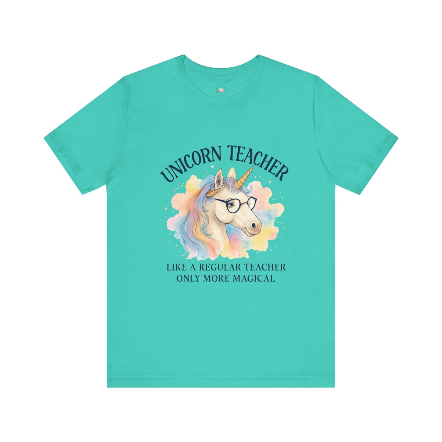 Unisex Tee - Unicorn Teacher Funny Design