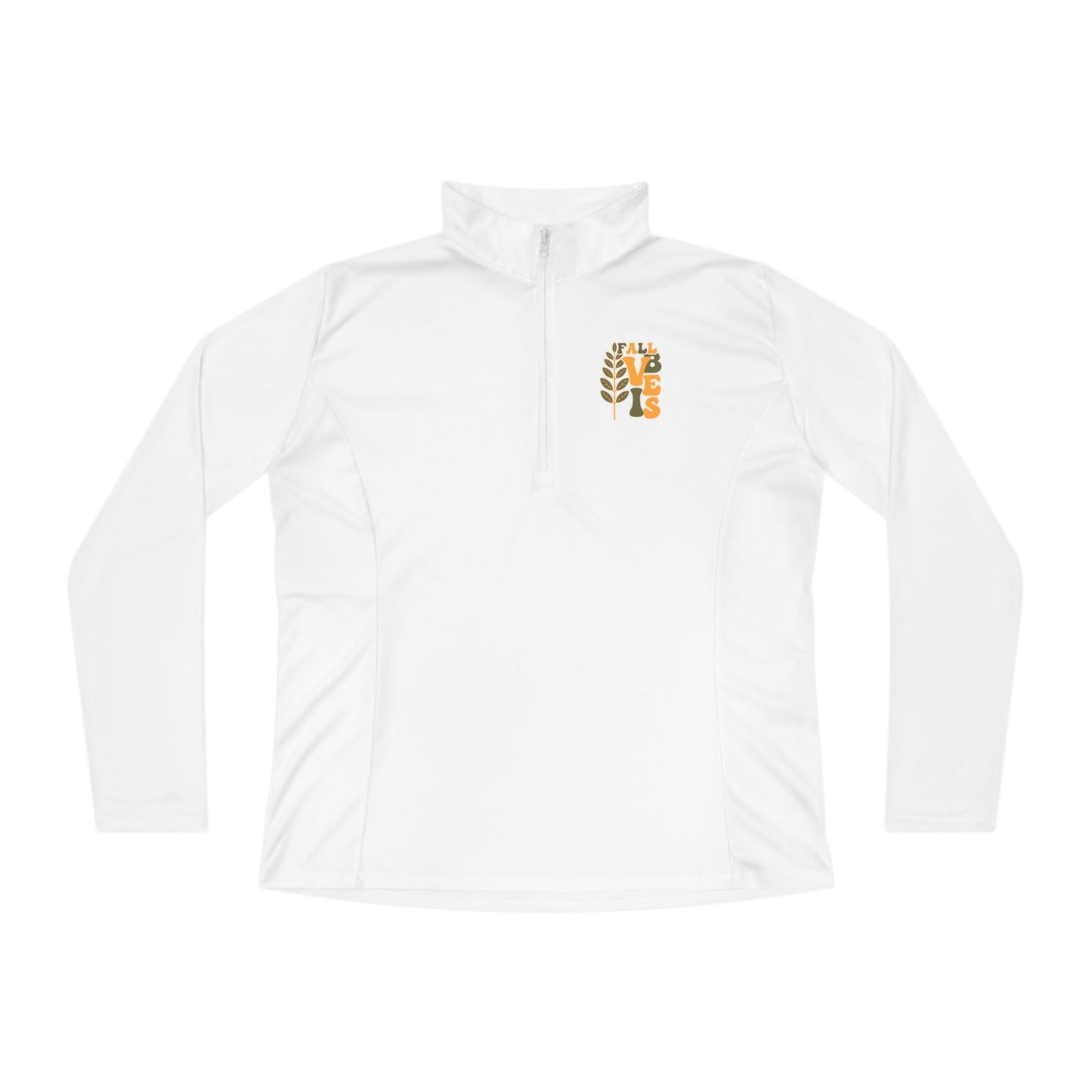 Quarter-Zip Pullover - Fall Vibes