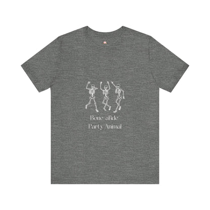 Halloween Skeleton Tee - Unisex Jersey Short Sleeve