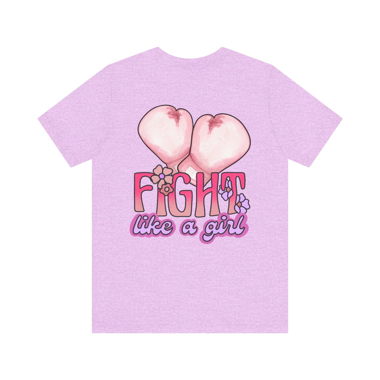 Empowerment Tee: Fight Like a Girl Unisex Jersey Short Sleeve T-Shirt, Awareness Shirt, Cancer Support Apparel, Gift for Fighters, [...]