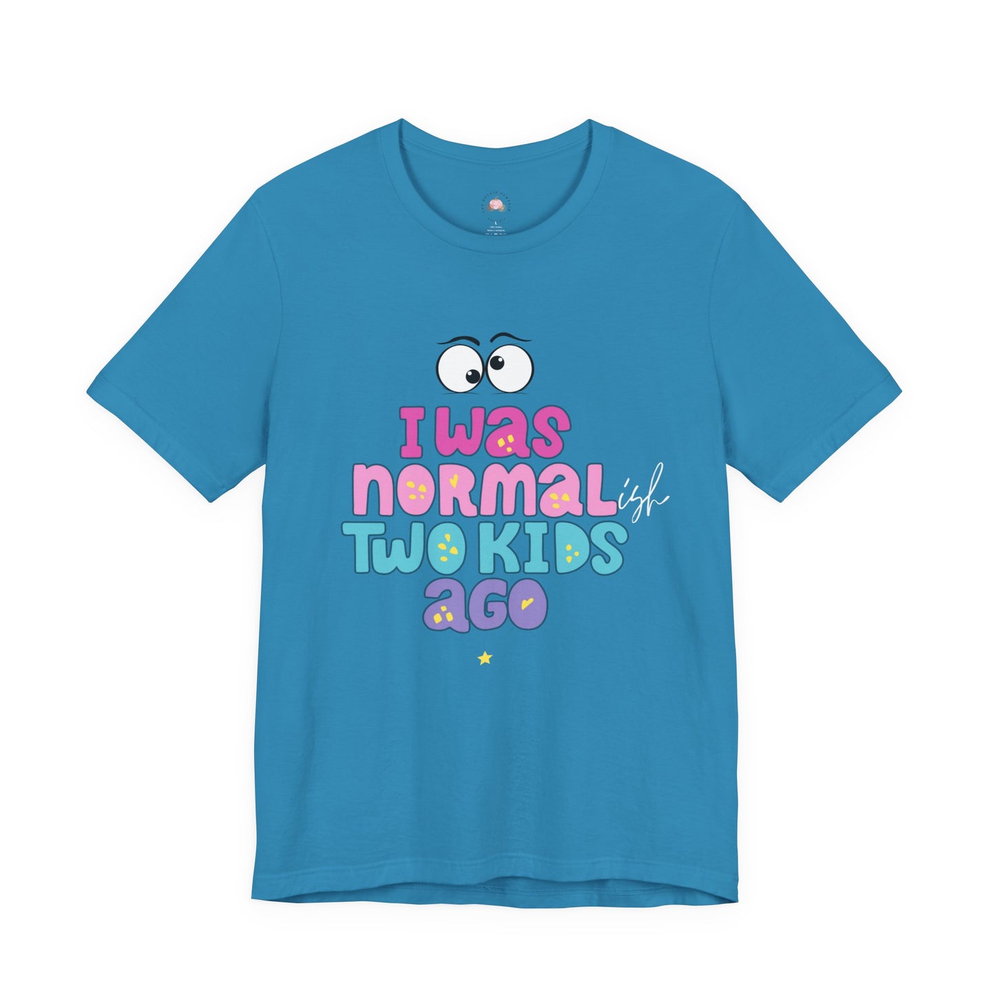 Unisex Jersey Short Sleeve Tee with 'I Was Normal Two Kids Ago' Design - Fun Parenthood Shirt, Gift for Moms and Dads, Casual Wear, [...]