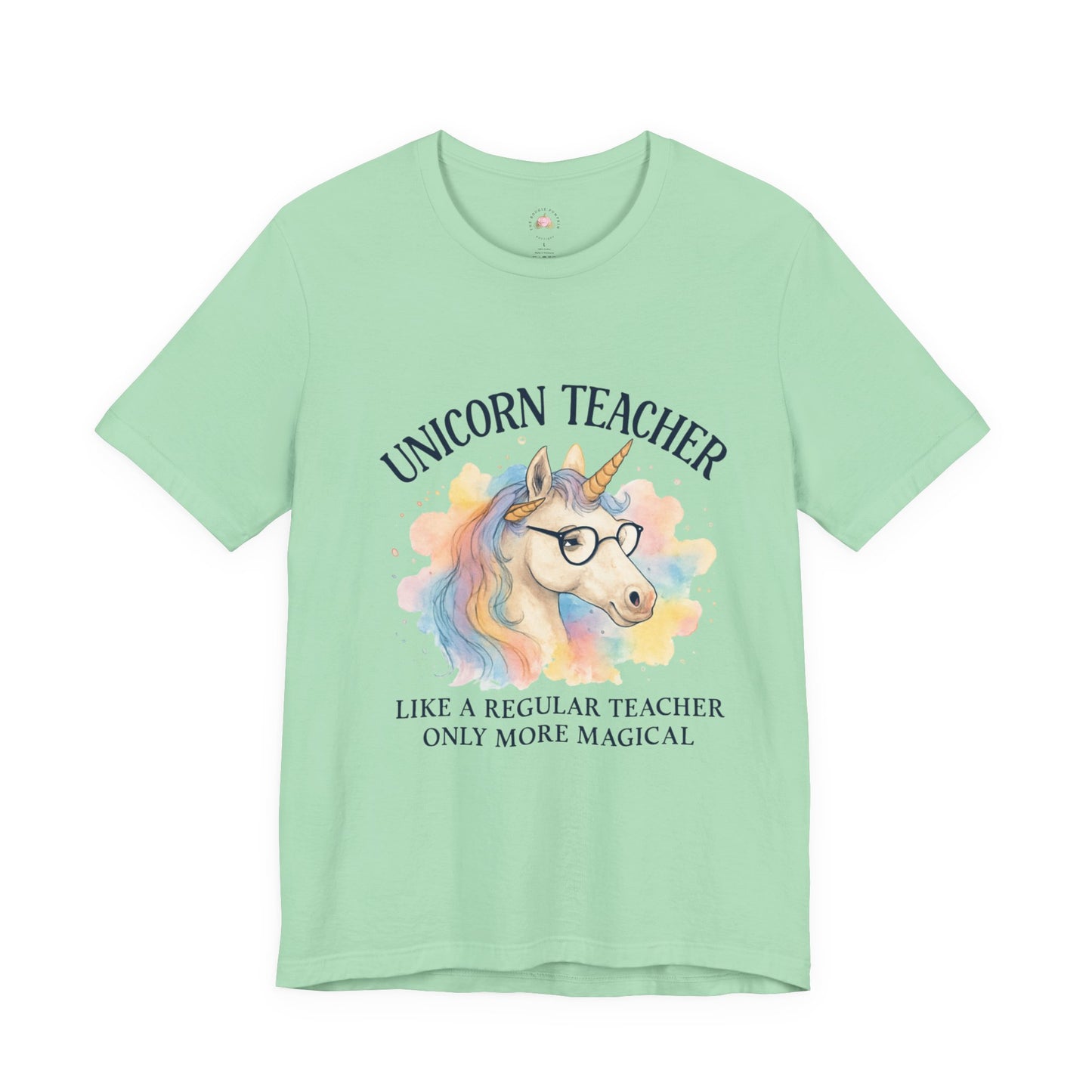 Unisex Tee - Unicorn Teacher Funny Design