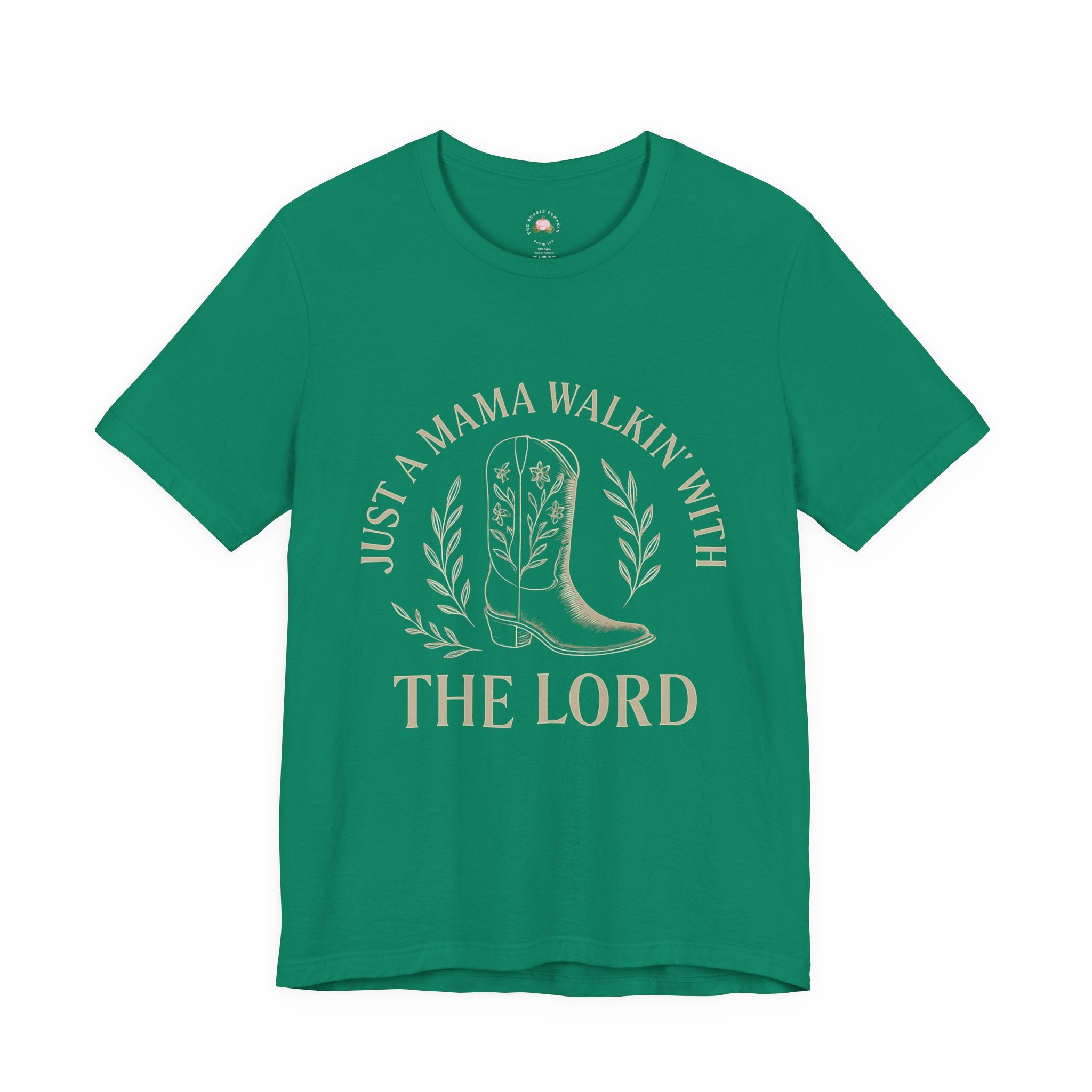 Christian T-Shirt - "Just Walkin' With The Lord" Faith Tee