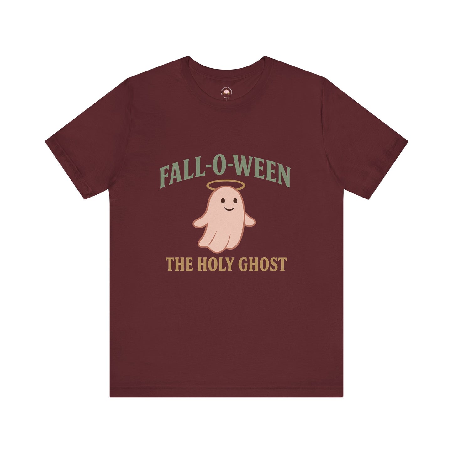 Christian Unisex Tee Holy Ghost Halloween Alternative Faith Humor - The Bougie Pumpkin Boutique