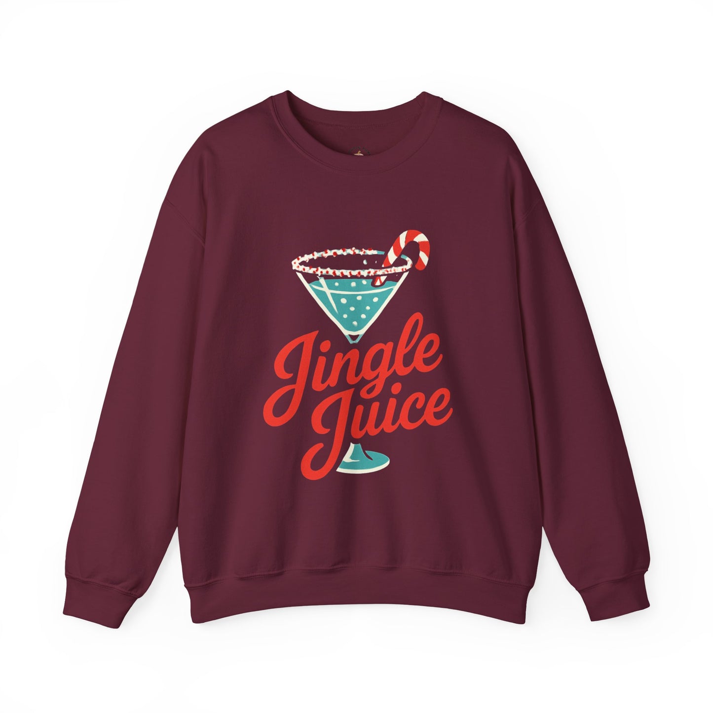 Jingle Juice Crewneck Sweatshirt | Holiday Gift, Cozy Apparel, Unisex, Christmas, Festive Style