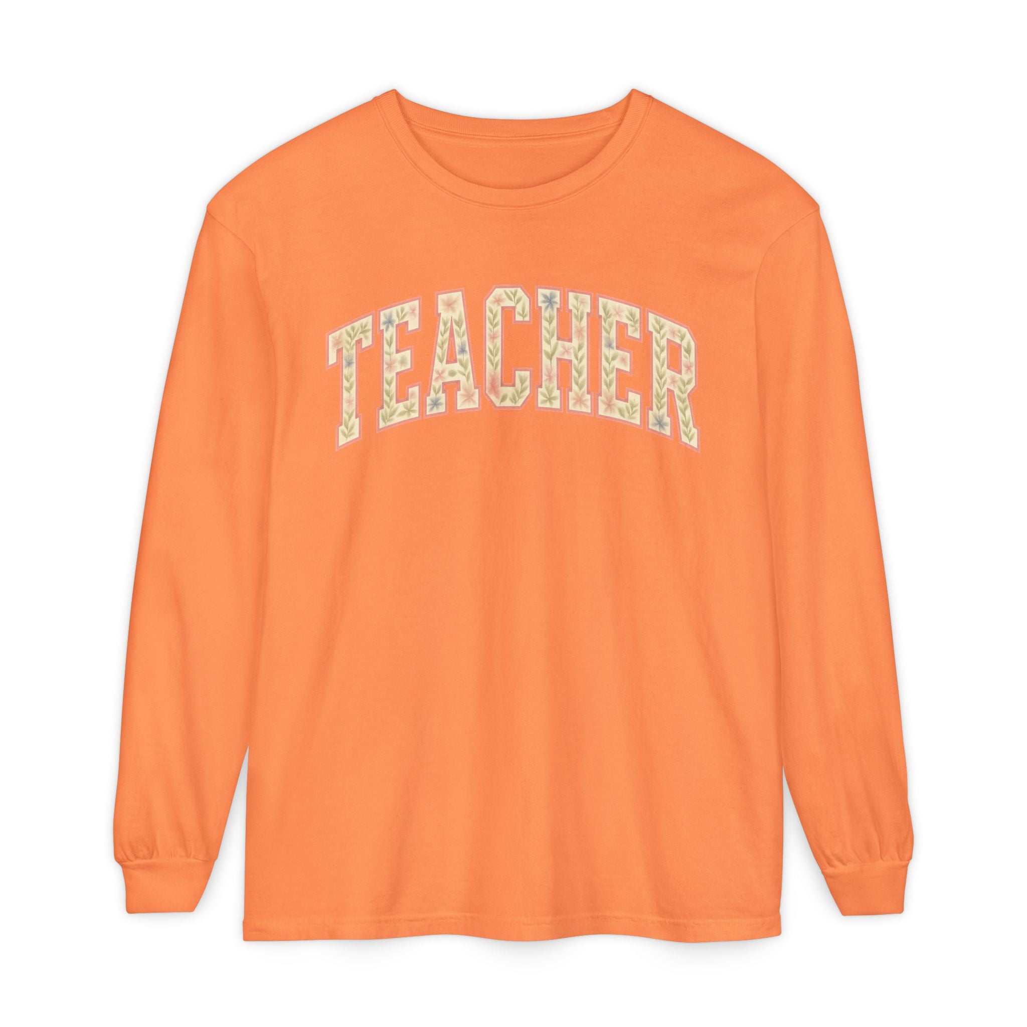 Teacher Appreciation Long Sleeve T-Shirt | Gift for Educators | Unisex Casualwear | Back to School | Holiday Gift