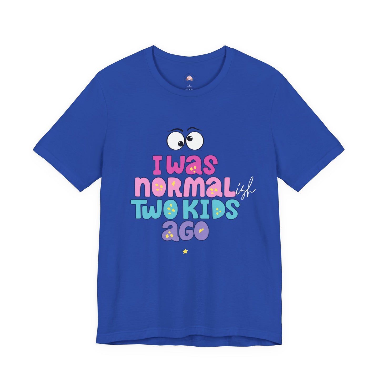 Unisex Jersey Short Sleeve Tee with 'I Was Normal Two Kids Ago' Design - Fun Parenthood Shirt, Gift for Moms and Dads, Casual Wear, [...]