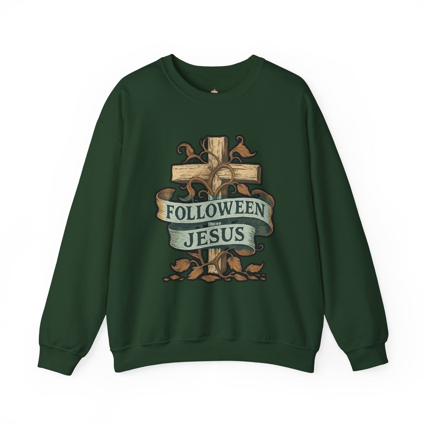 Sweatshirt Folloween Jesus, Halloween Alternative, Faith - The Bougie Pumpkin Boutique