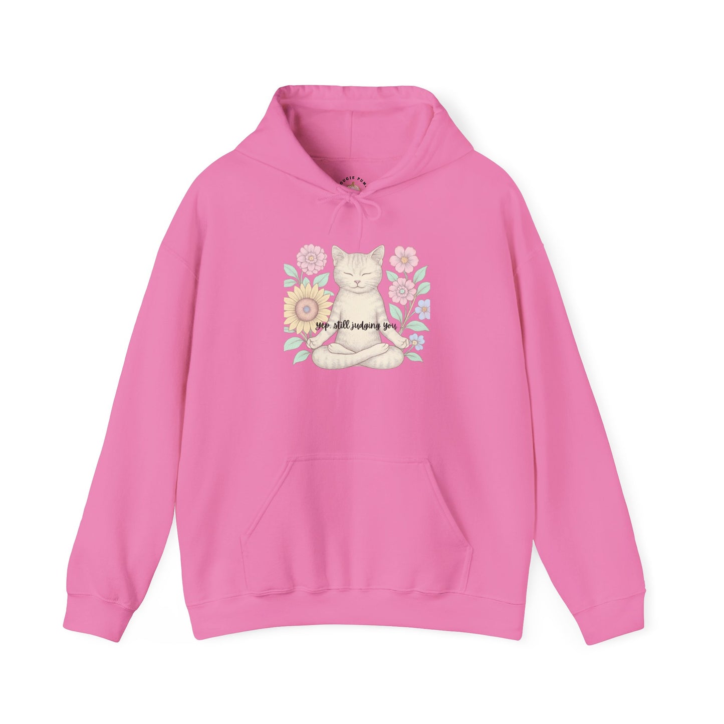 Zen Cat Snarky Hoodie Sweatshirt
