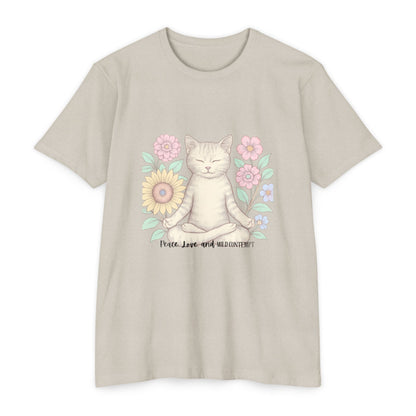 Zen Cat T-shirt - Funny and Snarky Cat Humor Design
