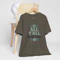 All Y’all Need Jesus Tee — Floral Christian Faith T‑Shirt