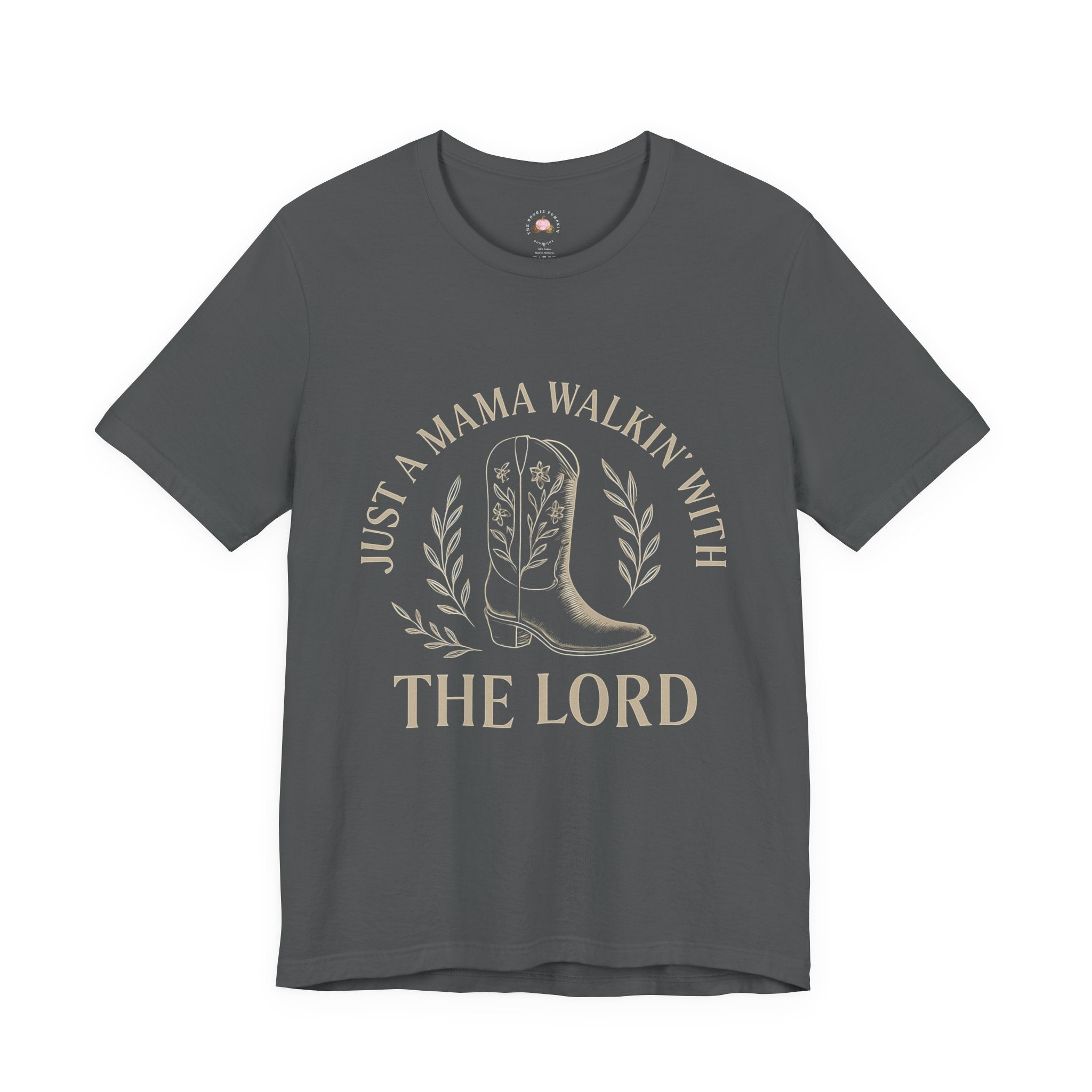Christian T-Shirt - "Just Walkin' With The Lord" Faith Tee