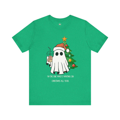 Funny Teacher Squad Unisex Tee - Ghost of Christmas Halloween Design
