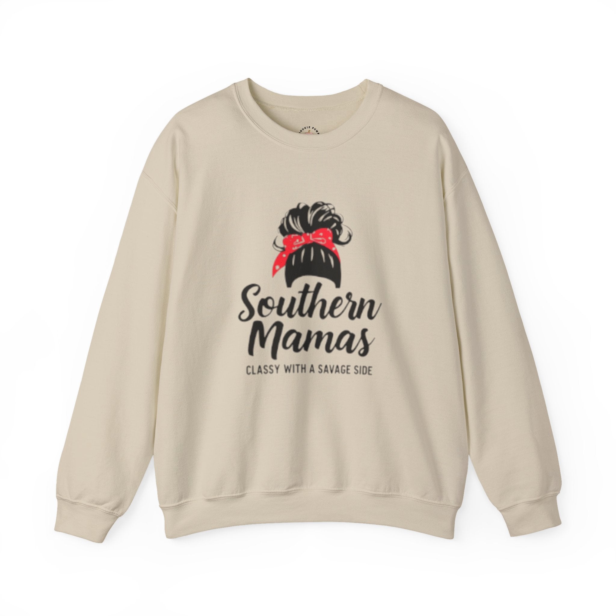 Southern Mamas Sweatshirt | Classy With a Savage Side Crewneck | Cute Southern Mom Graphic – Bougie Pumpkin Boutique