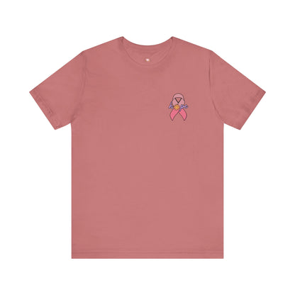 Empowerment Tee: Fight Like a Girl Unisex Jersey Short Sleeve T-Shirt, Awareness Shirt, Cancer Support Apparel, Gift for Fighters, [...]