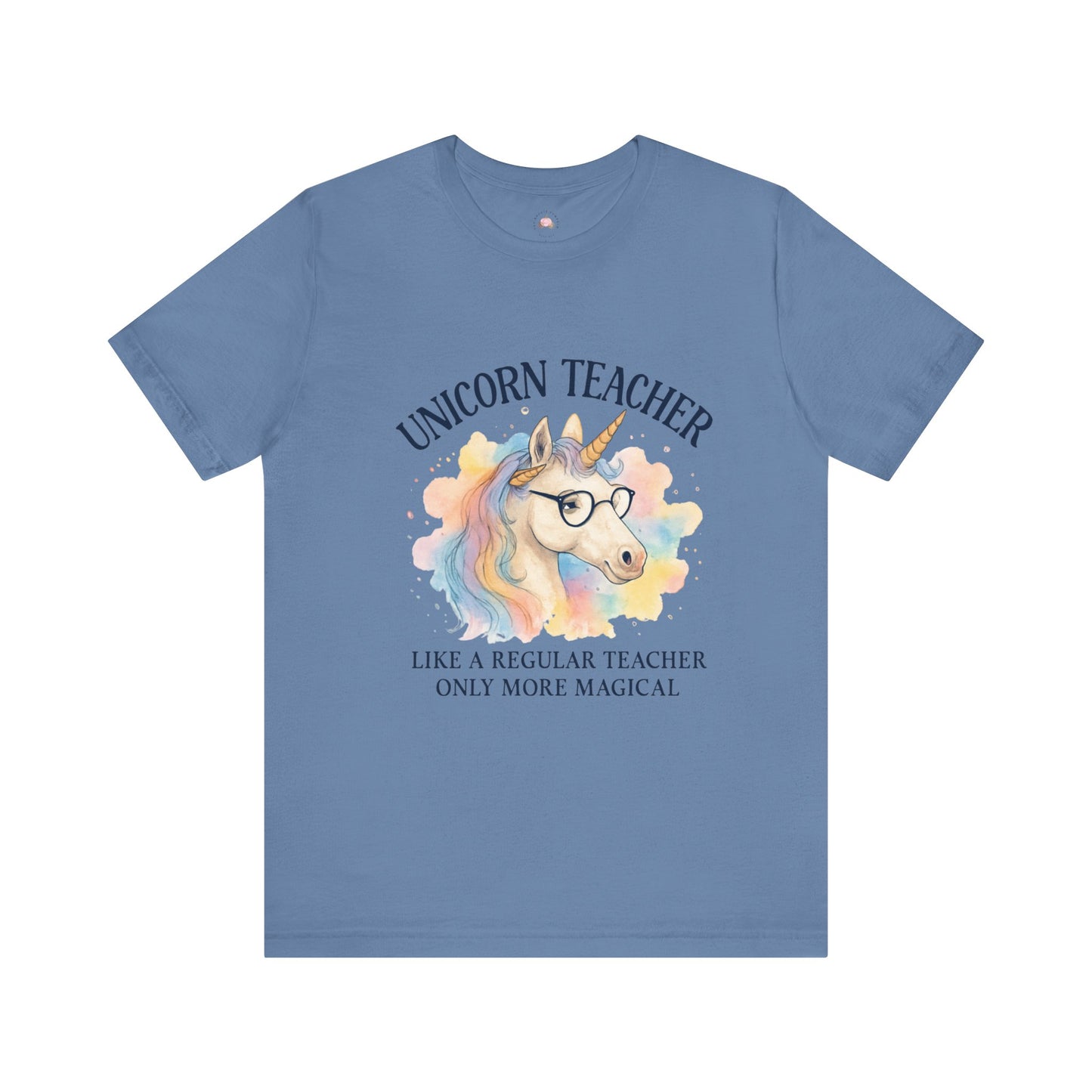 Unisex Tee - Unicorn Teacher Funny Design
