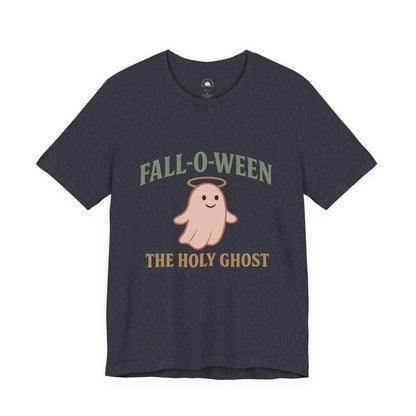 Christian Unisex Tee Holy Ghost Halloween Alternative Faith Humor - The Bougie Pumpkin Boutique