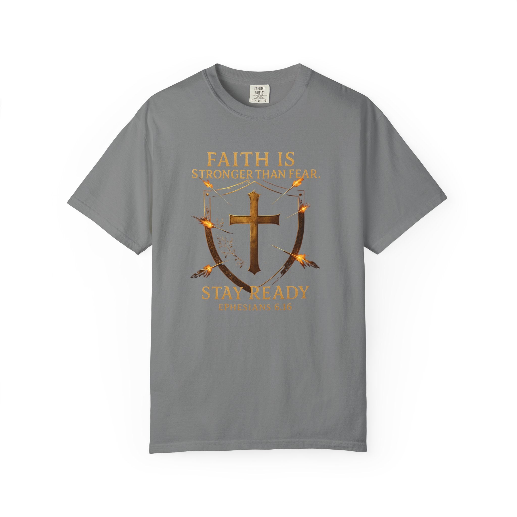 Shield of Faith Ephesians 6:16 T-Shirt — Christian Scripture Tee