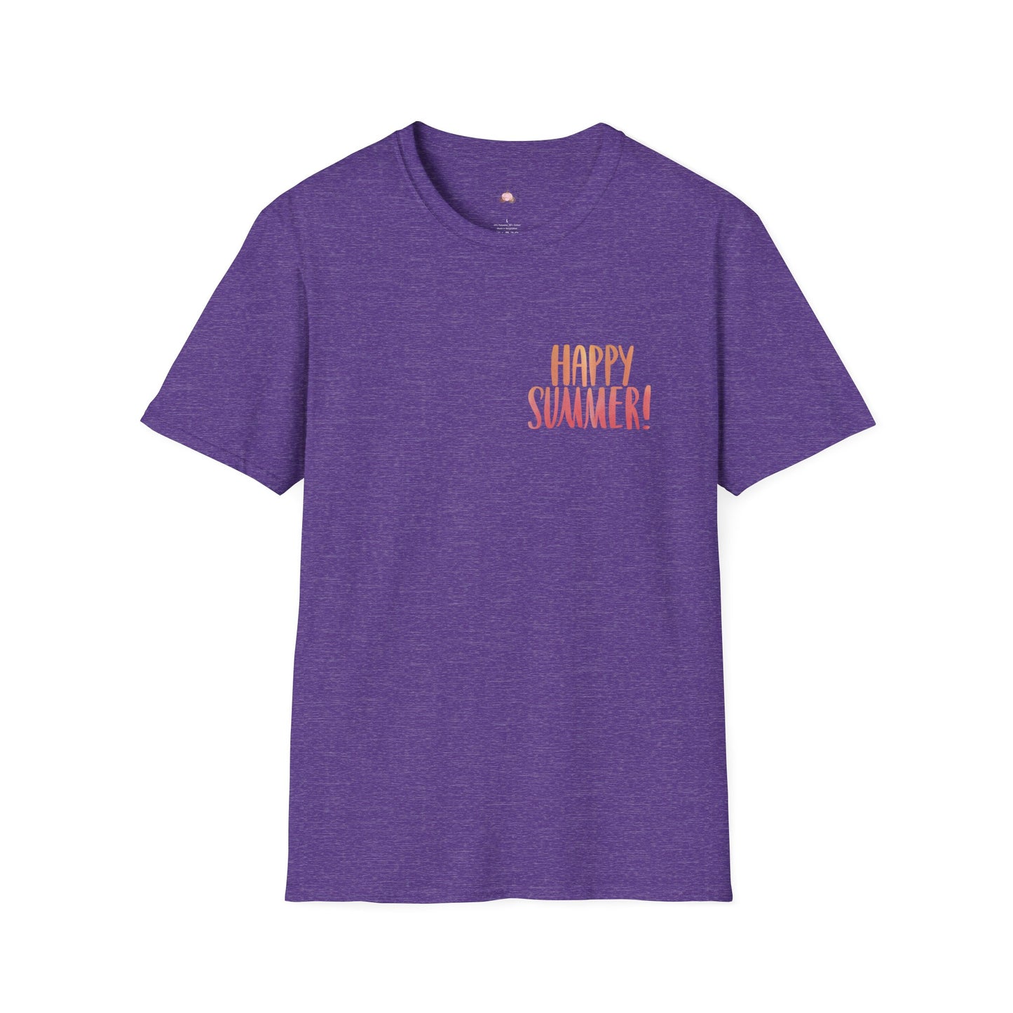 Happy Summer Unisex T-Shirt - Vacation Shirt and Beachwear