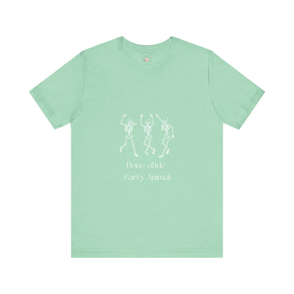 Halloween Skeleton Tee - Unisex Jersey Short Sleeve